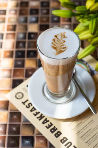 Раф в Coffe Club - фото позиции меню кафе