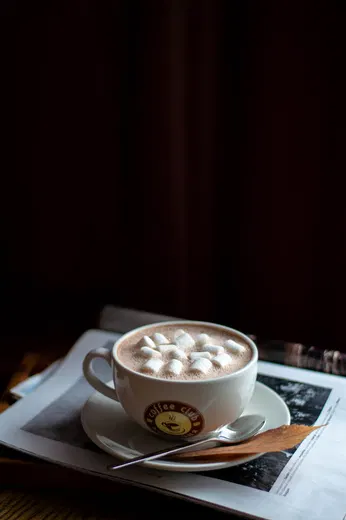 Горячий шоколад в Coffe Club - фото позиции меню кафе