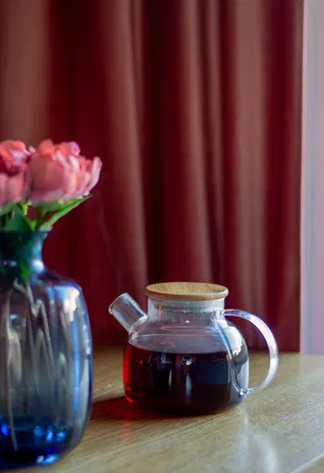 Клюквенный чай в Coffe Club - фото позиции меню кафе