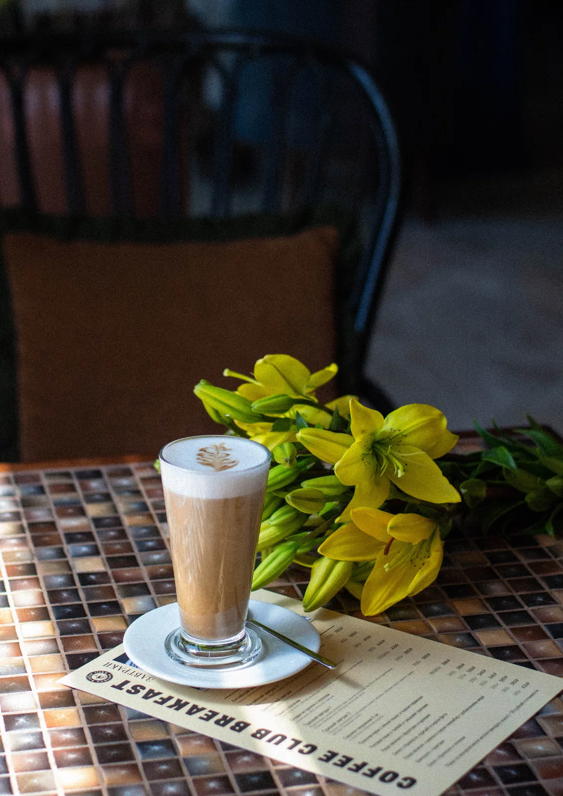 ICE латте в Coffe Club - фото позиции меню кафе