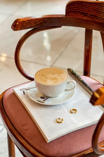 Латте в Coffe Club - фото позиции меню кафе