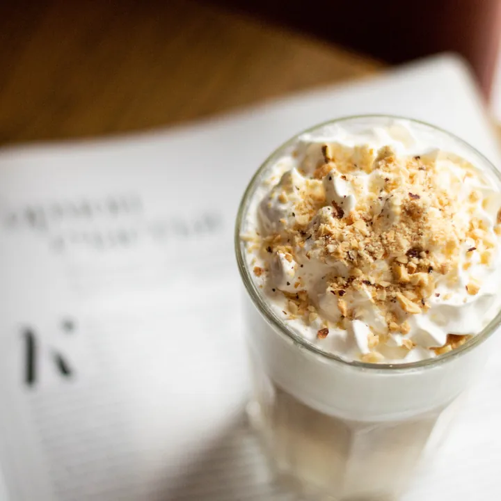 Капучино ореховый в Coffe Club