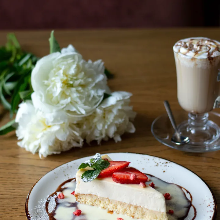 Классический чизкейк в Coffe Club