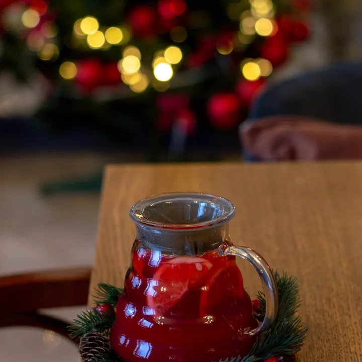Клюквенный чай в Coffe Club - фото позиции меню кафе