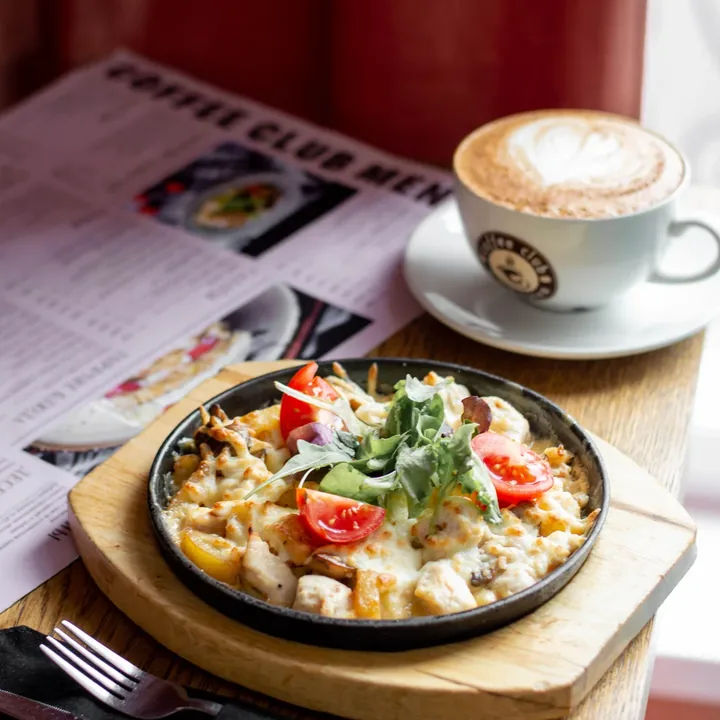 Нежнейшая курочка в Coffe Club